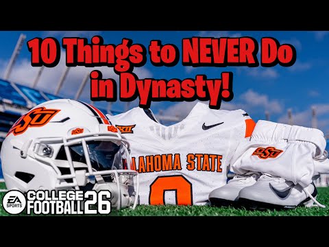 Видео: 10 вещей, которые вы делаете НЕПРАВИЛЬНО в режиме «Династия» (CFB26)