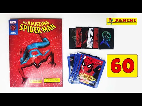 Видео: Panini 60 Years Spider Man Panini ЧЕЛОВЕК ПАУК 60 Лет The Amazing Spider Man 60 Years Юбилейный