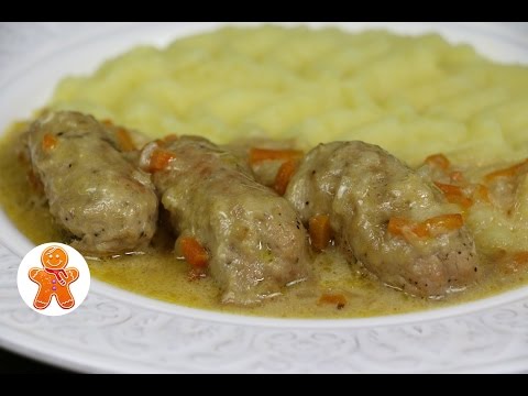 Видео: Мясные пальчики с черносливом