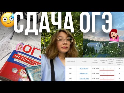 Видео: сдаю ОГЭ✨| литература/общество/ реакция/впечатления✨