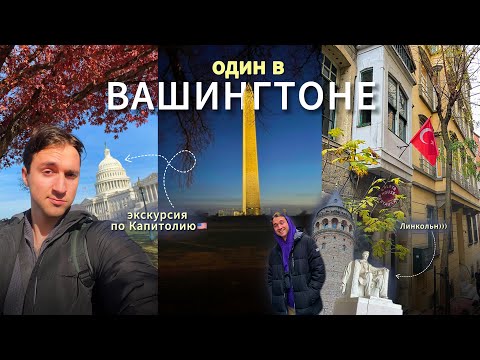 Видео: влог из ВАШИНГТОНА / отмена рейсов, Капитолий и завтрак в Стамбуле