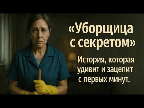 Видео: «Уборщица с тайной». История, которая тронет и останется в памяти надолго.