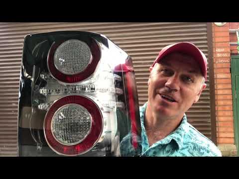 Видео: Установка рестайлинговых стопов на Range Rover Vogue. Как установить стопы на Range Rover на 2008 гв