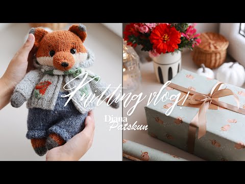 Видео: Де черпати НАТХНЕННЯ для вʼязаних ІГРАШОК? | Огляд покупок | Майстер-клас на лисеня спицями. 