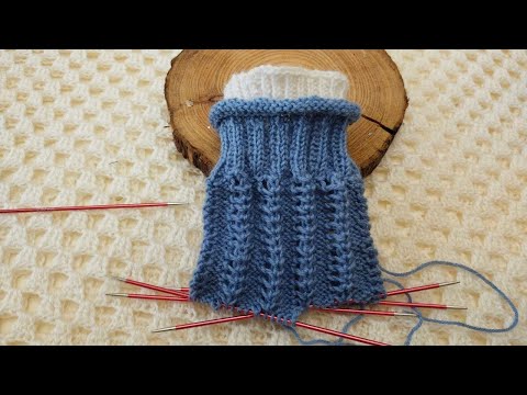 Видео: 💥 ДЛЯ ЛЮБИТЕЛЕЙ  самых простых узоров. Всего один ряд узора и Ваши носочки самые красивые.