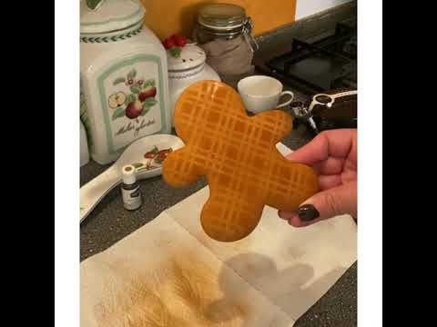 Видео: Аэрограф. Перенос рисунка на пряник