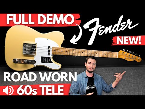 Видео: НОВЫЙ Fender Vintera II ROAD WORN '60s Telecaster ПОЛНАЯ ДЕМО-ВЕРСИЯ