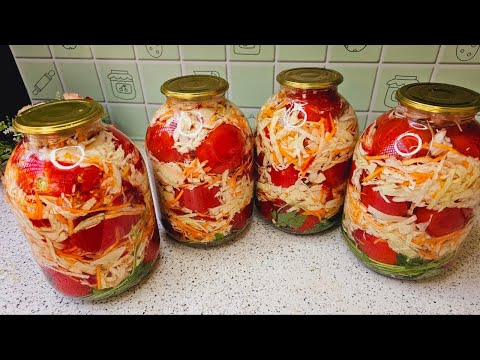 Видео: Зимой пальчики оближешь! Бабушка рассказала невероятно вкусный рецепт помидоров на зиму!