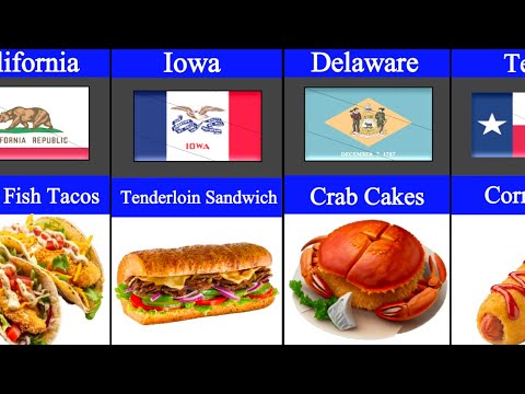 Видео: 🍟 «Самая популярная жареная еда в каждом штате США! 🍗🍤 | Лучшая жареная еда по всей Америке 🇺🇸»