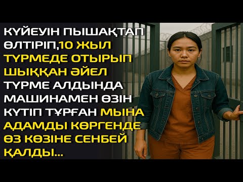 Видео: КҮЙЕУІН ПЫШАҚТАП ӨЛТІРІП 10 ЖЫЛ ТҮРМЕДЕ ОТЫРЫП ШЫҚҚАН ӘЙЕЛ ТҮРЕ АЛДЫНДА МАШИНАМЕН ӨЗІН КҮТІП ТҰРҒАН