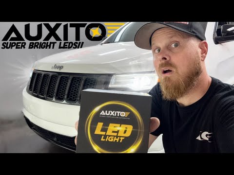 Видео: Модернизация светодиодных фар WK2 Grand Cherokee от AUXITO!