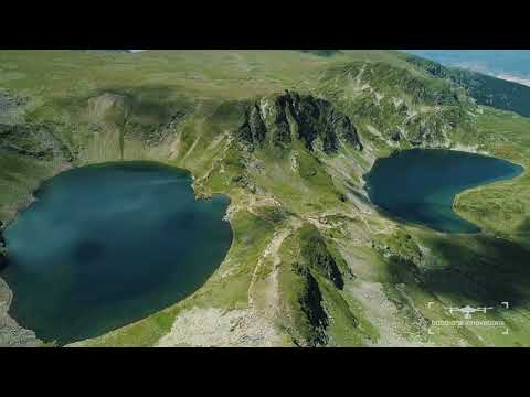 Видео: The Seven Rila Lakes, Bulgaria - 4К Aerial Filming | Седемте Рилски Езера с дрон
