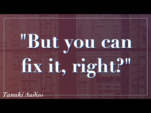 Видео: Офисная давка продолжает всё ломать [Исповедь][Химбо][M4A][ASMR]