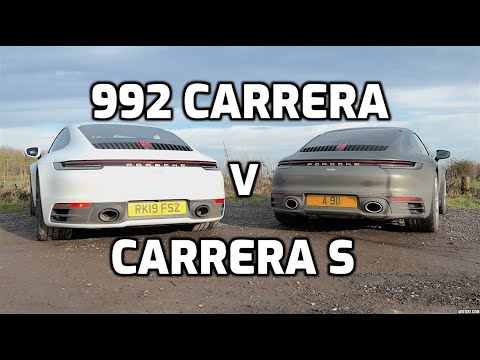 Видео: Porsche 992 Carrera против Carrera S: прямой обзор 2020