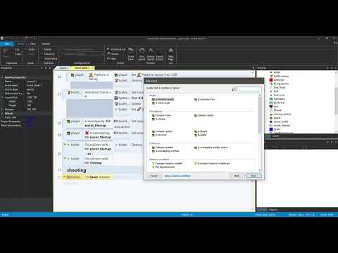 Видео: Construct 2: учим нашего героя стрелять. Урок №6