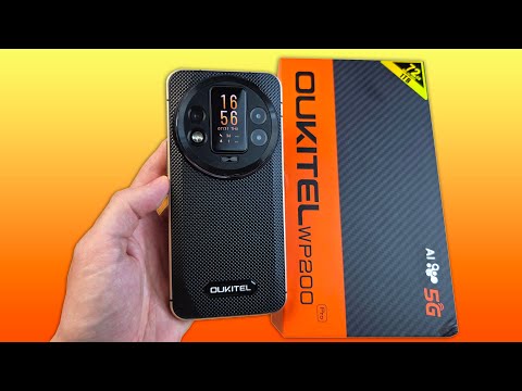 Видео: OUKITEL WP200 PRO - ТЕЛЕФОН С ФИТНЕС БРАСЛЕТОМ И НАУШНИКОМ!