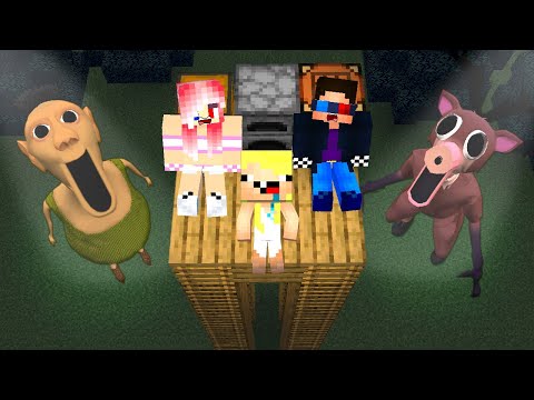 Видео: 😱99 НОЧЕЙ С ХАМУД ХАБИБИ В МАЙНКРАФТ! ШЕДИ ЛЕСКА И НУБИК В ЛЕСУ MINECRAFT