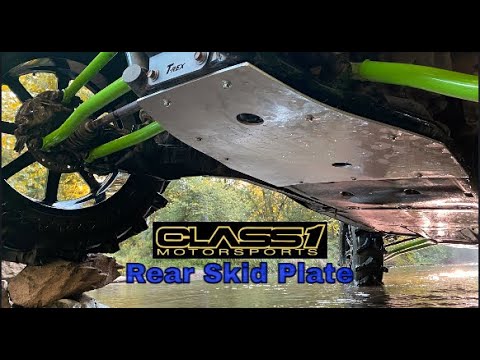 Видео: Задняя защитная пластина Kawasaki KRX и KRX4 из усиленного алюминия **БОЛЬШЕ ИНФОРМАЦИИ** Установ...