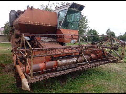 Видео: Знову новий двигун під час жнив до нашого комбайна   Замiна та перевiрка