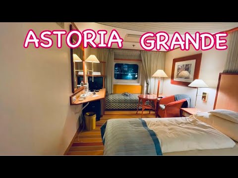 Видео: #3 ASTORIA GRANDE. 30.12.2024 Ура, мы на лайнере! Каюта 5224 Минисьют с окном