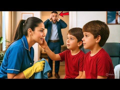 Видео: Близнецы миллионера не разговаривали… пока не увидели уборщицу, и то, что произошло после, было