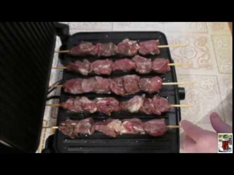 Видео: ШАШЛЫК на гриле МАРИНУЕМ и ЖИРИМ ШАШЛЫК. Шашлык не выходя из дома.