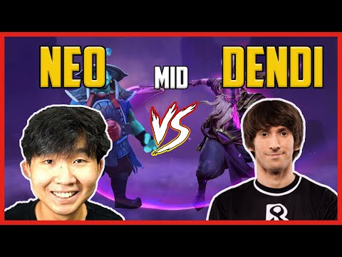 Видео: @NeoStreaming1 vs @Dendi Mid Gameplay (Шүтээндээ чихүүлэв)