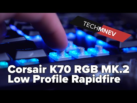 Видео: Corsair K70 RGB MK.2 Low Profile Rapidfire НИЗКИЙ ПРОФИЛЬ так низко-круто!!!!