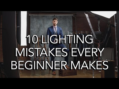 Видео: 10 ошибок в освещении портретов, которые совершает каждый начинающий фотограф