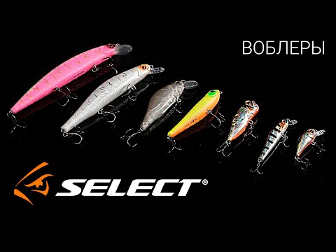 Видео: Обзор воблеров Select. Приманки для ловли хищника на спиннинг 2021