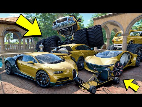 Видео: УГНАЛ КУЧУ ЗОЛОТЫХ ЧИТ ТАЧЕК И ОГРОМНЫЙ МОНСТР ТРАК У МАЖОРА ЗА 180 СЕК! БИТВА ВОРОВ В ГТА 5 ОНЛАЙН!