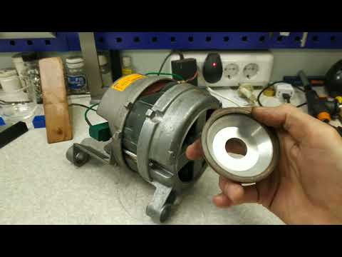 Видео: Заточной из двигателя от стиралки. Часть 1