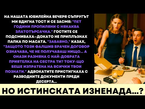 Видео: Разкрих Измяната На Съпруга Си На Годишната Ни Вечеря — После Дойде Изненадата