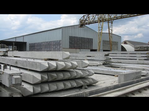 Видео: Производство железобетонных свай