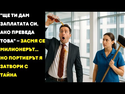 Видео: "Ще ти дам заплатата си, ако преведа това" – засмя се милионерът... Но портиерът я затвори с тайна
