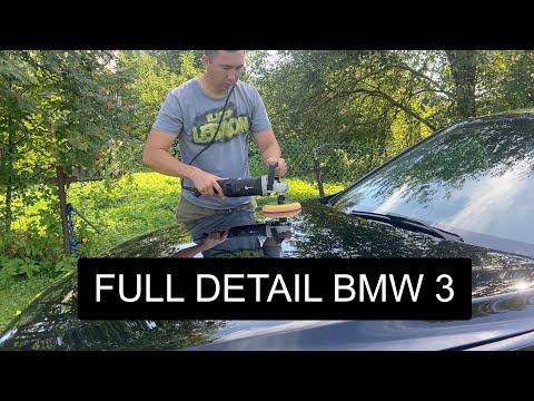 Видео: Полировка и нанесение керамики на BMW 3