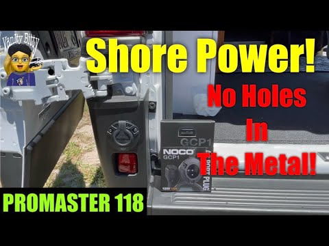 Видео: Установка берегового питания EZ PZ, без отверстий в металле, для Promaster