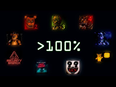 Видео: Марафон FNaF - Прохождение каждой части! (Part 1)
