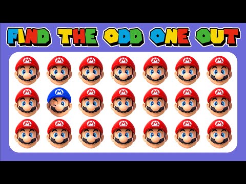 Видео: Найдите лишнего — Super Mario Bros Wonder Edition 🍄 Quiz Dino
