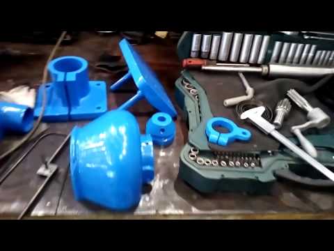 Видео: Реставрация сверлильного станка. НС-12 часть №2