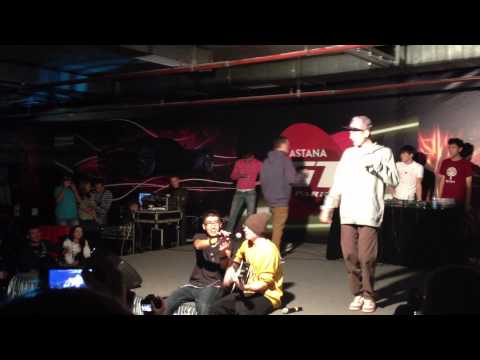 Видео: Da Gudda Jazz в Астане 06.10.2012(Карабин - Дурака)