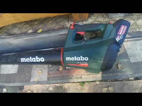 Видео: Садовая воздуходувка Metabo LB 18 LTX BL