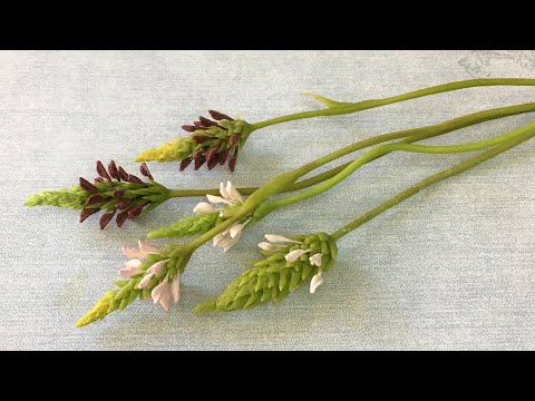 Видео: Тимофеевка луговая из полимерной глины. Мастер-класс
