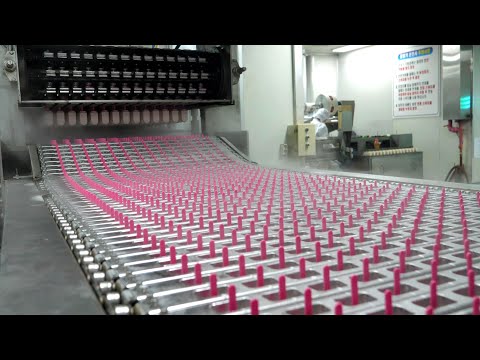 Видео: Корейское мороженое, приготовленное по удивительной технологии