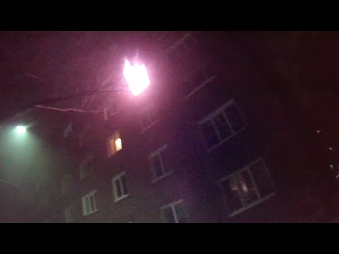 Видео: Пожар общежитие г.Омск 05.01.2017
