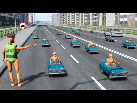 Видео: ГОРОД ДЛЯ ДЕТЕЙ! ВЗРОСЛЫМ ВЬЕЗД ВОСПРЕЩЕН | BeamNG.drive