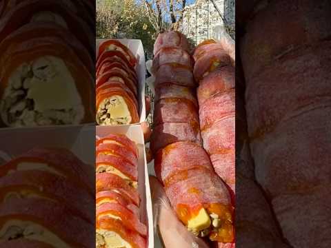 Видео: Суши из Хурмы - Китайская еда