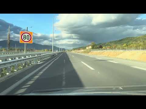 Видео: Автопат Охрид-Кичево ( Подмоље - Требеништа)