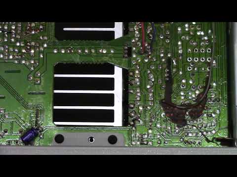 Видео: ONKYO A-8470 (486) СНИЗУ внутри inside
