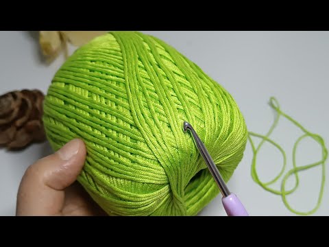 Видео: Обожаю этот стежок! Очень необычно и красиво. Новый узор крючком.